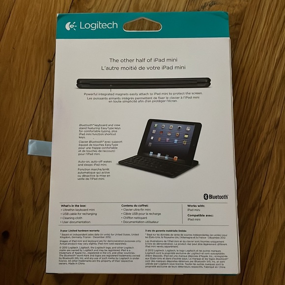 Logitech Ultrathin Keyboard mini Clavier ultra-fin mini - Picture 2 of 3
